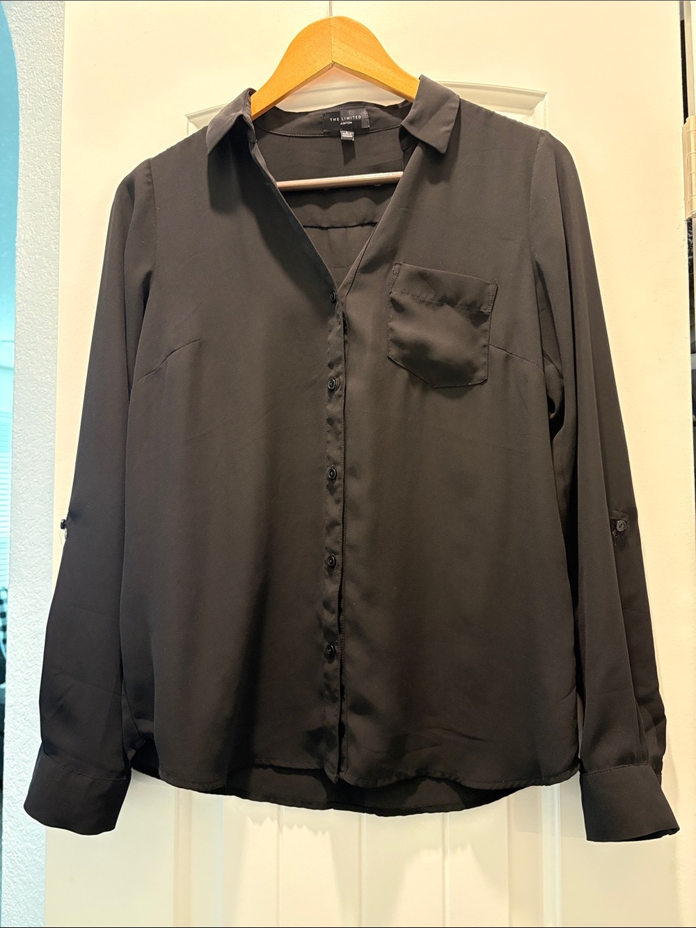 The Limited “Ashton” blouse- black